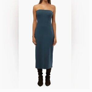 WeWoreWhat Strapless Tube Dress in Storm XXL